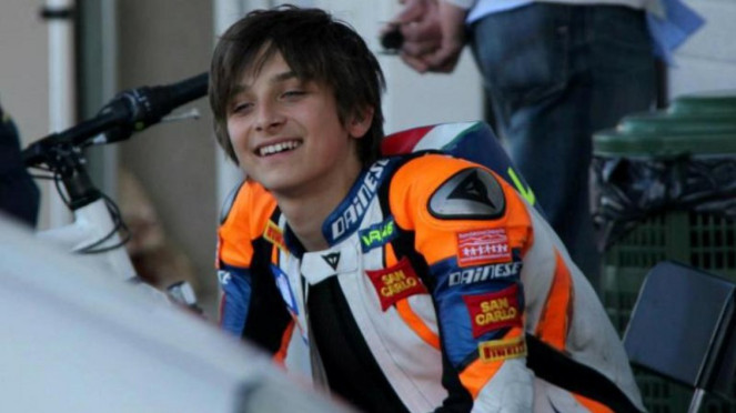 Adik Valentino Rossi, Luca Marini