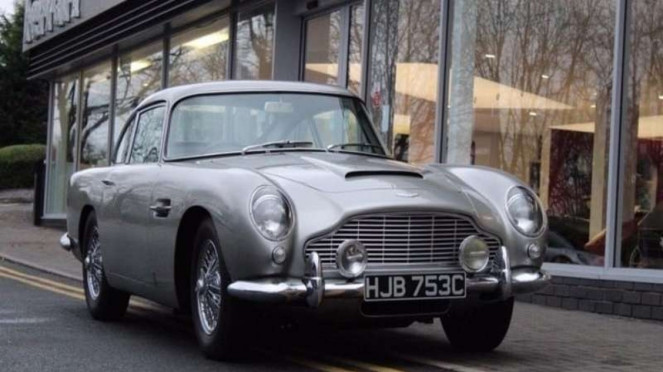 Mobil Aston Martin DB5 dilaporkan hilang sejak Juli 2020