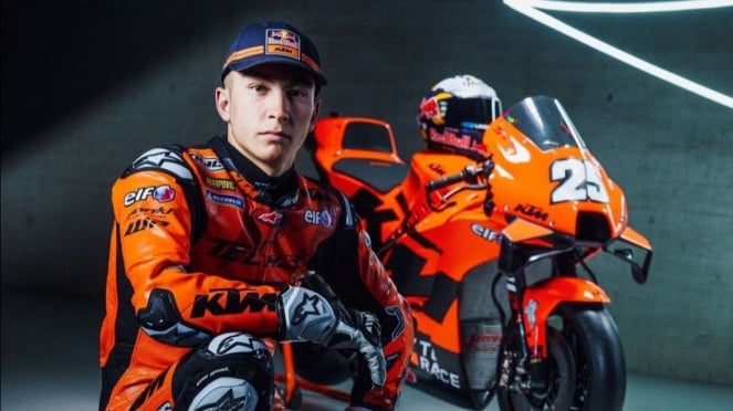 Pembalap KTM Tech3, Raul Fernandez. 