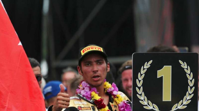 Toprak Razgatlioglu juara dunia WSBK di Indonesia