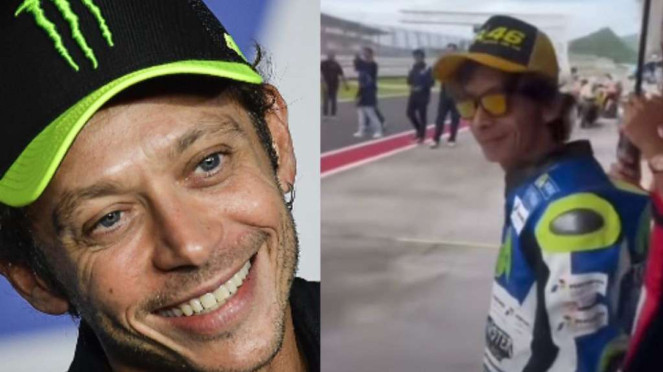 Valentino Rossi dan kembarannya