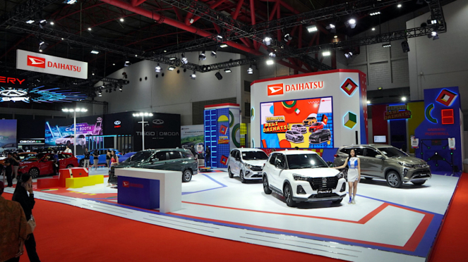 Booth Daihatsu di IIMS 2024