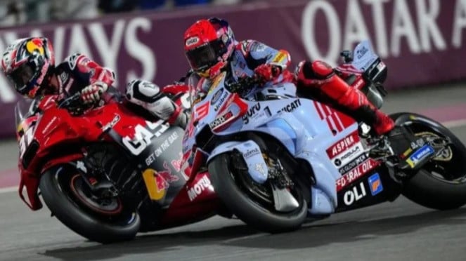 Duel Pedro Acosta dan Marc Marquez