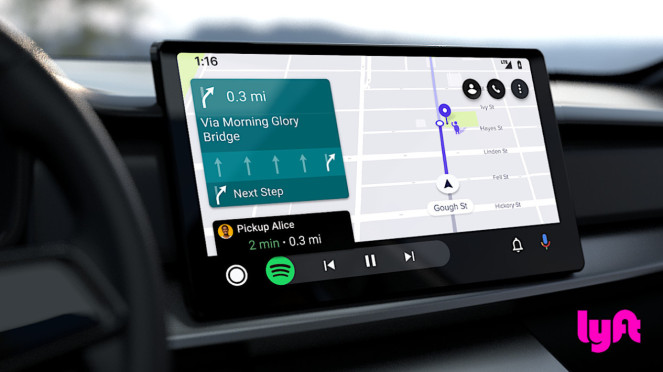 Google Maps di Android Auto