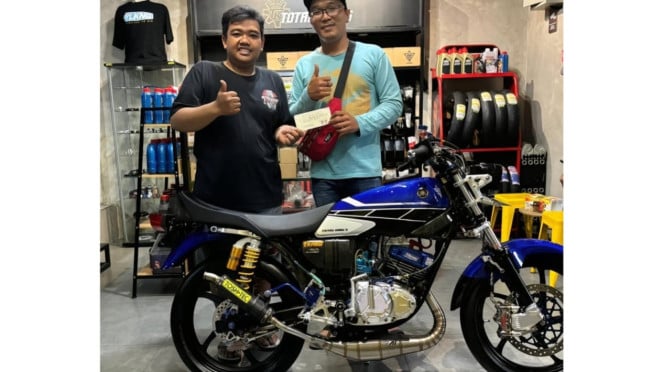 Viral motor Yamaha RX-King laku Rp 200 Juta