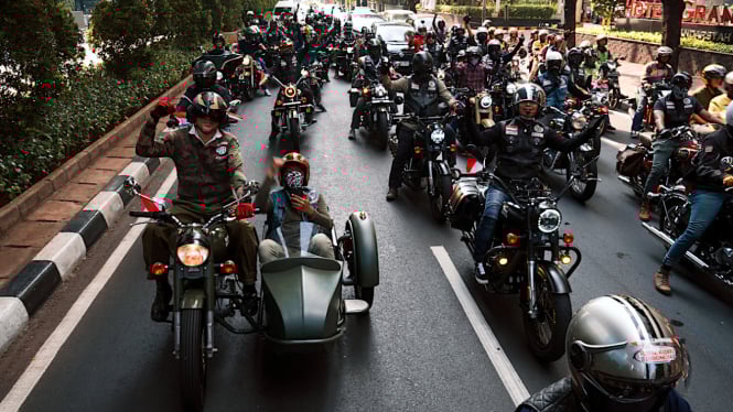 Parade Motor Terpanjang Siap Gebrak Jember