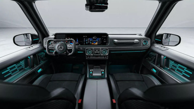 Interior Mercedes-AMG G63 Lewis Hamilton
