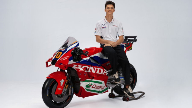 Pembalap Honda, Luca Marini