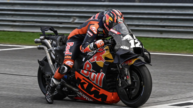 Pembalap Red Bull KTM Tech 3, Maverick Vinales