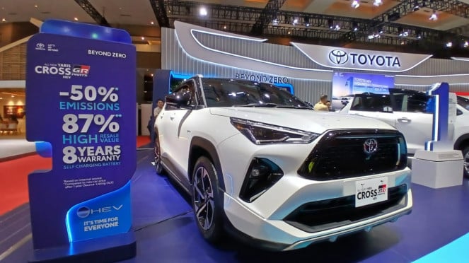 Toyota Yaris Cross Hybrid di IIMS 2025