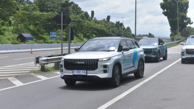 Test drive Jaecoo J7 PHEV Jakarta-Bali