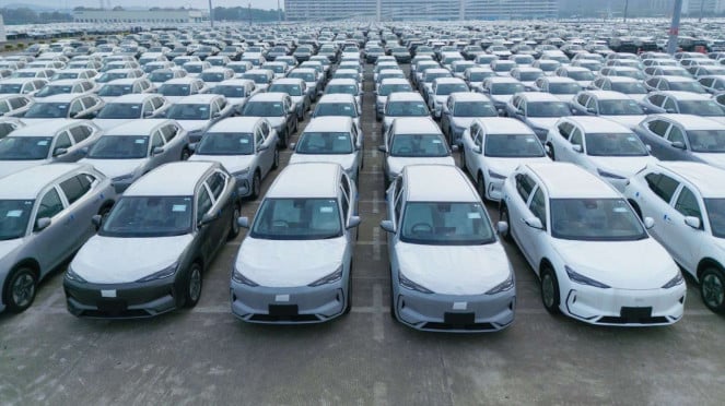 1.000 unit Geely EX5 sedang dikirim ke Indonesia