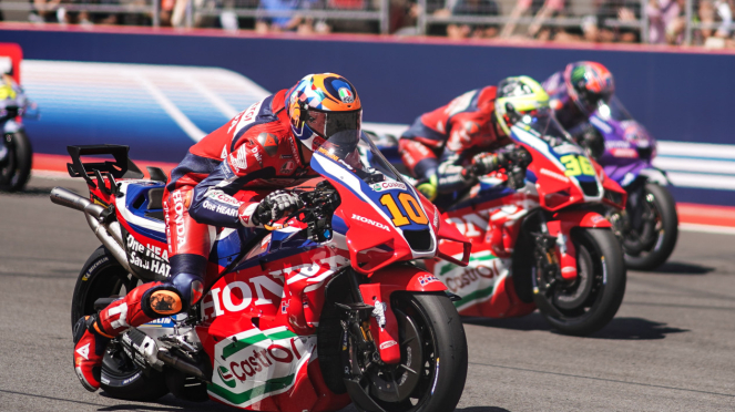 Pembalap Honda, Luca Marini dan Joan Mir