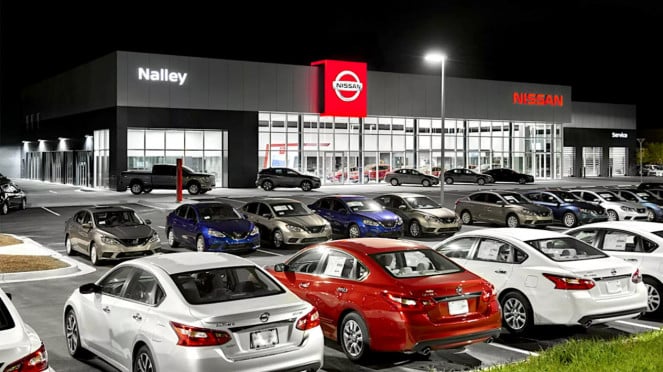 Diler mobil Nissan di Amerika Serikat