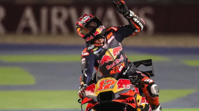 Maverick Vinales di MotoGP Qatar