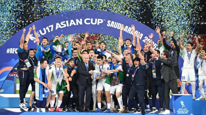 Uzbekistan U-17 juara Piala Asia U-17