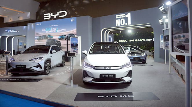 Booth BYD-Denza di PEVS 2025