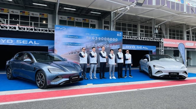 Peluncuran BYD Seal facelift