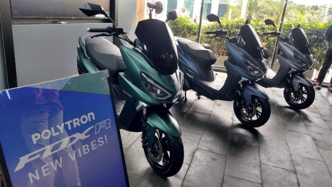 Ada yang Baru dari Motor Listrik Polytron Fox-R