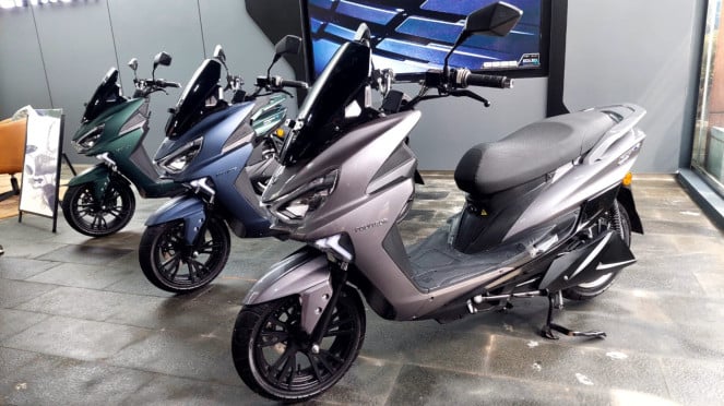 Warna baru motor listrik Polytron Fox-R