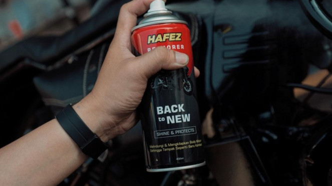 Produk perawatan bodi motor