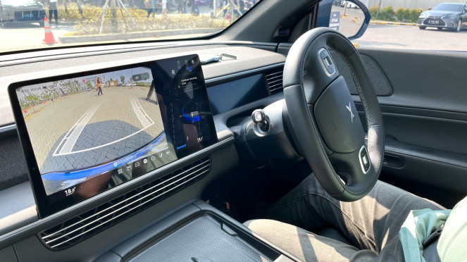 Fitur auto parking Xpeng G6