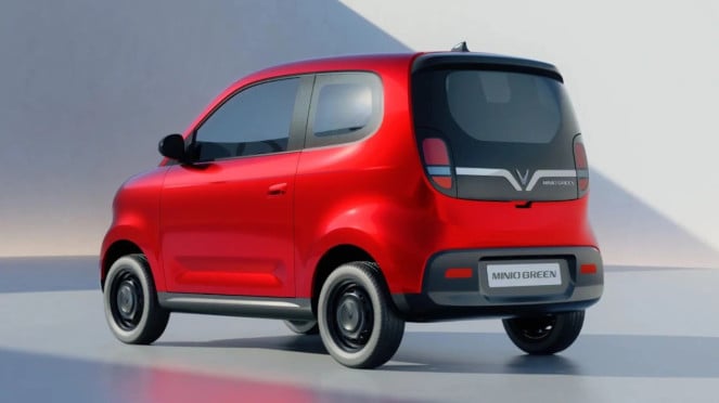 Mobil listrik Vinfast Minio Green