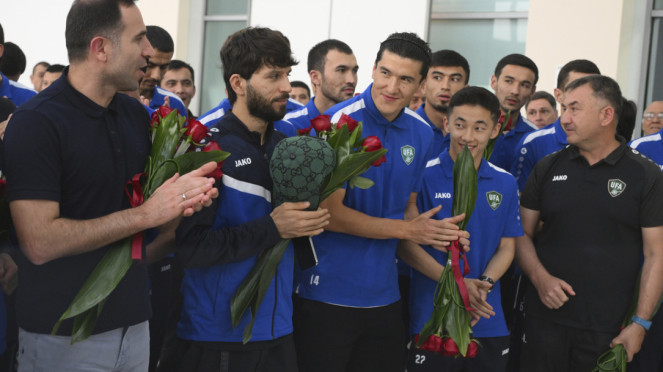 Pemain Timnas Uzbekistan