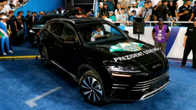 Spesifikasi Mobil BYD yang Jadi Hadiah Pemain Timnas Uzbekistan