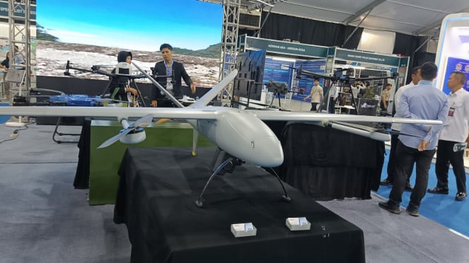 Drone perlengkapan militer buatan Indonesia