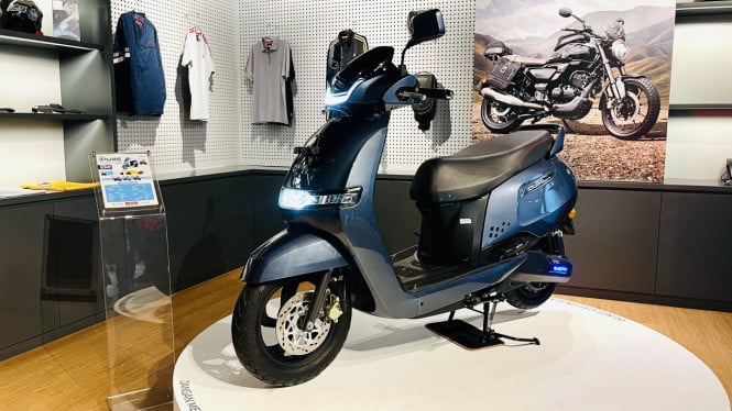 Motor Listrik TVS iQube S Resmi Turun Harga, Kini Cuma Rp29 Jutaan