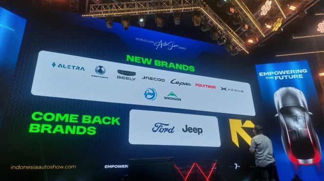 Merek-merek baru di GIIAS 2025