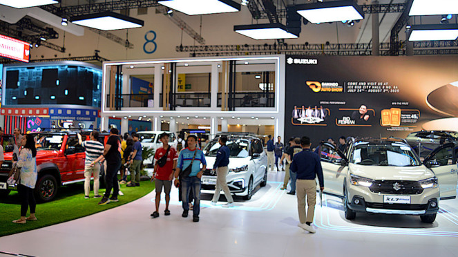 Booth Suzuki di GIIAS 2025