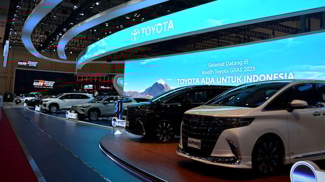 Booth Toyota di GIIAS 2025