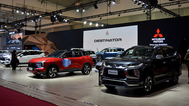 Booth Mitsubishi di GIIAS 2025