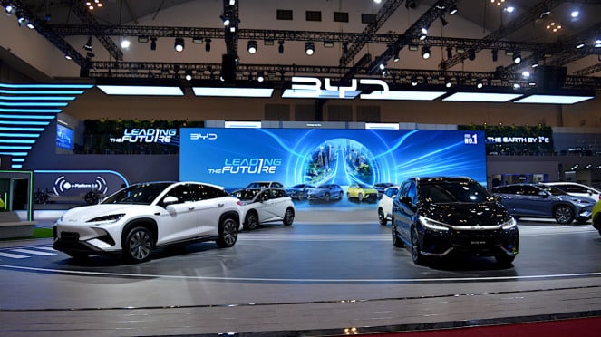 Booth BYD di GIIAS 2025