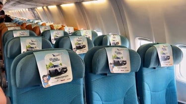 Mitsubishi Destinator Ikut Terbang di Langit Bali Lewat Kolaborasi Garuda Indonesia dan Tahilalats