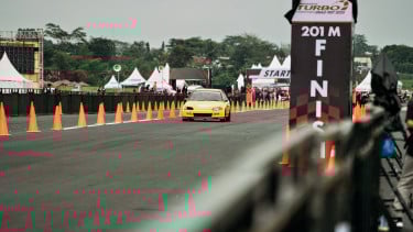 Ratusan Pembalap Siap Berlaga di Pertamax Turbo Drag Fest 2025 III