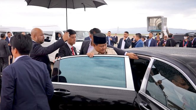 Presiden Prabowo Subianto saat kunjungan ke Jepang.