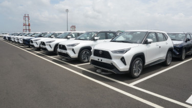 Ekspor mobil Toyota buatan Indonesia