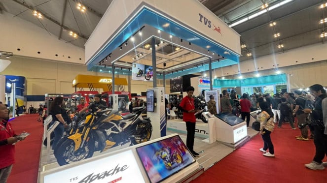 Booth TVS di IMOS 2025