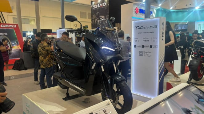 Motor Listrik TVS di IMOS 2025