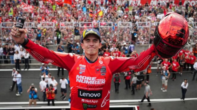 Pembalap Ducati Lenovo, Marc Marquez