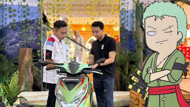 Zoro & Sanji Tampil di Honda BeAT One Piece x Tahilalats, Yuk Intip Keseruannya di Surabaya!