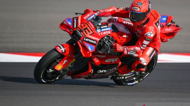 Pembalap Ducati Lenovo, Marc Marquez