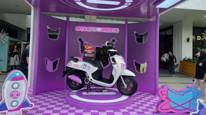 Honda Scoopy x Kuromi
