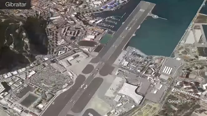 Pangkalan Militer Ini Bisa Dilintasi Kendaraan