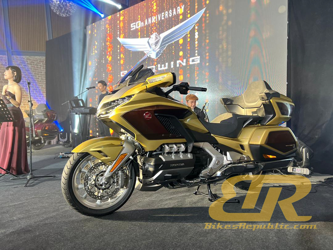 2025 Honda GL1800 Gold Wing 50th Anniversary Arrives in Malaysia