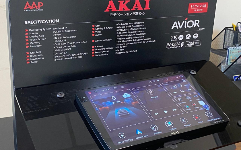 Head Unit Premium Fitur Komplet, RAM Terbesar Saat Ini, Harga Cuma Segini