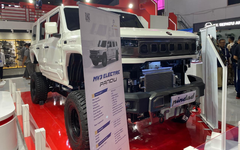 Mobil Listrik Maung MV3 Pandu, Kendaraan Presiden Prabowo Terbaru, Senyap dan Futuristis